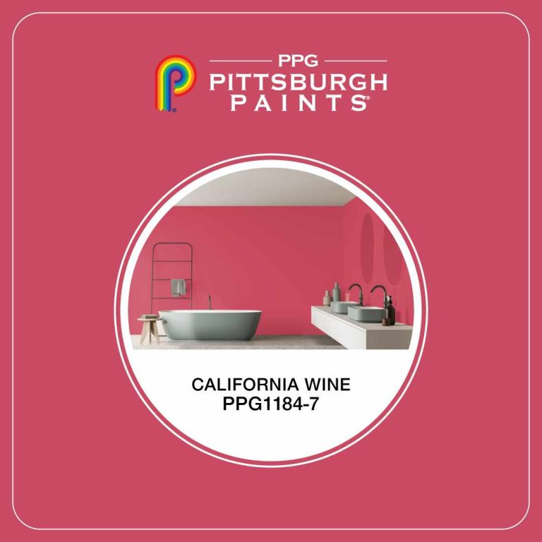 Baie luxoasa - Ce detalii implica amenajarea unei bai luxoase_Vopsea California Wine de la Pittsburgh Paints